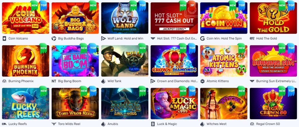 New Casino games