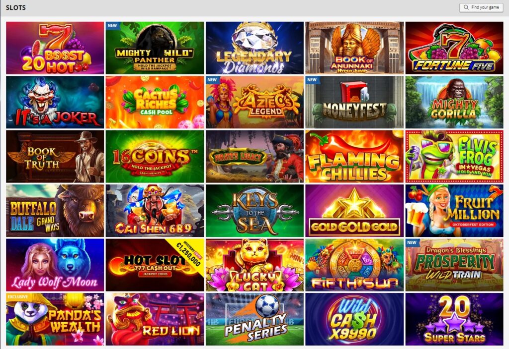 Slots games casino 