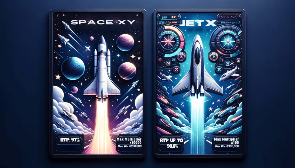SpaceXY versus JetX