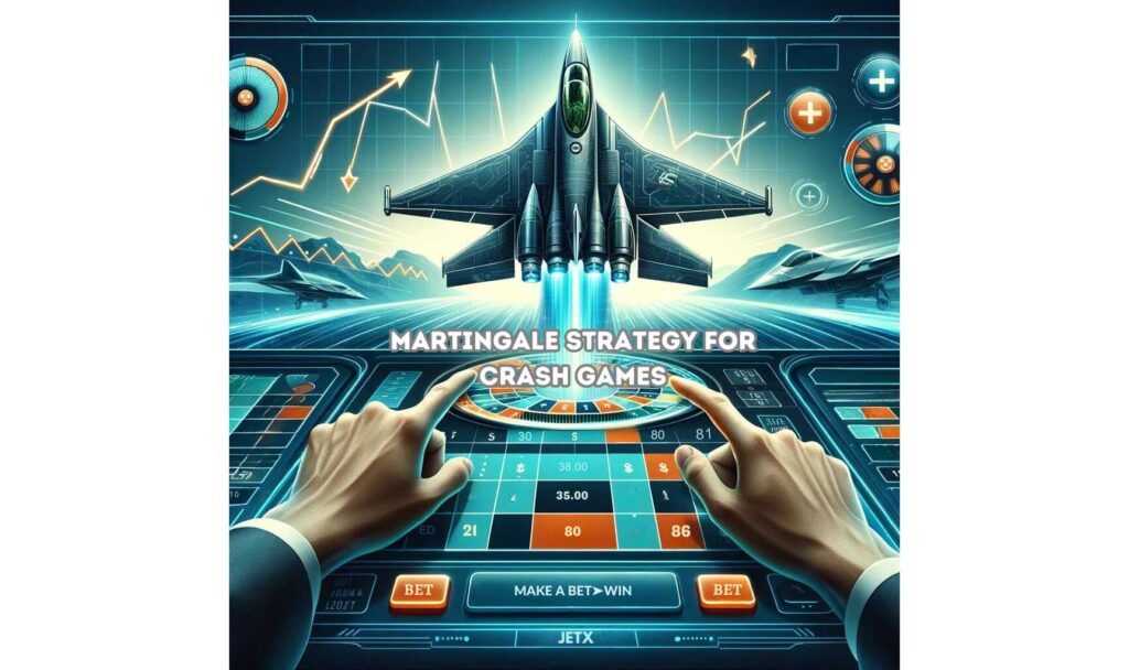 Martingale Strategy for crash games